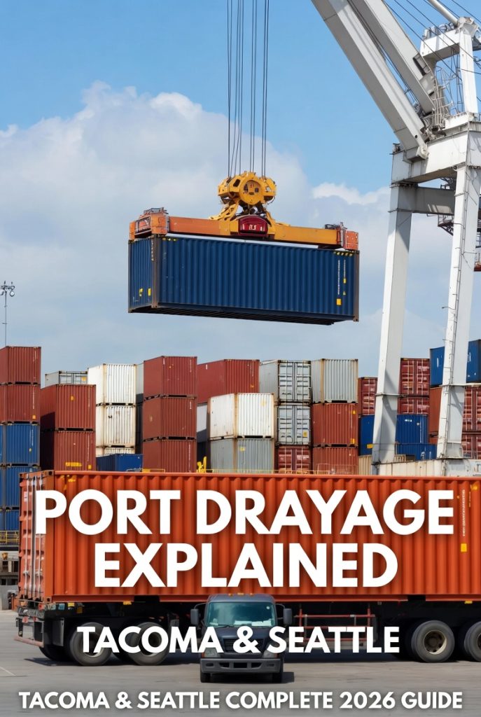 port drayage explained Tacoma Seattle